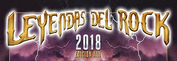 Primeros nombres para el Leyendas del Rock 2018